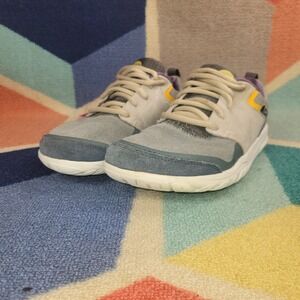 Lems Primal Zen Wildflower Minimalist Barefoot Shoes Grey Blue Yellow Mens 7